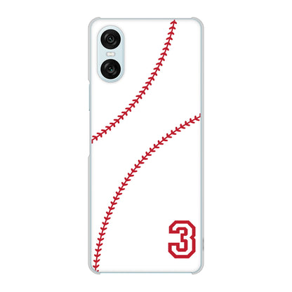 Xperia 10 VI SO-52E docomo 高画質仕上げ 背面印刷 ハードケースbaseball