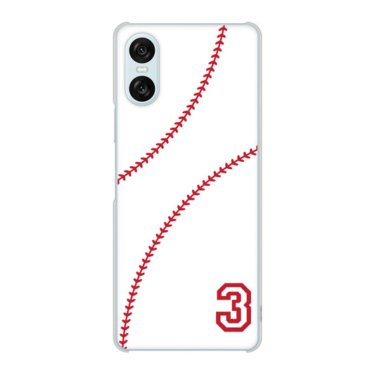 Xperia 10 VI SO-52E docomo 高画質仕上げ 背面印刷 ハードケースbaseball