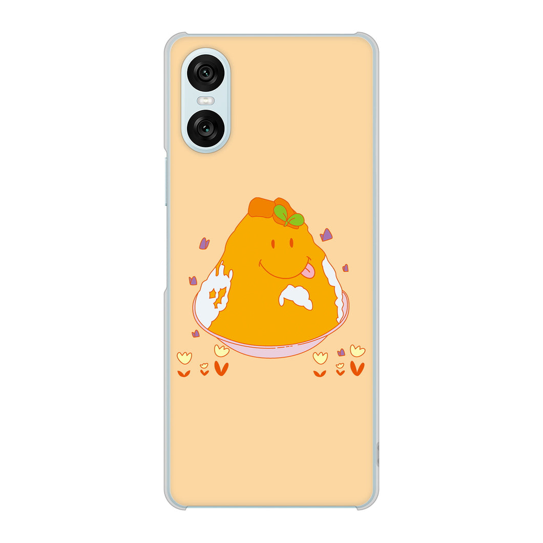 Xperia 10 VI SO-52E docomo 高画質仕上げ 背面印刷 ハードケーススイーツイラスト
