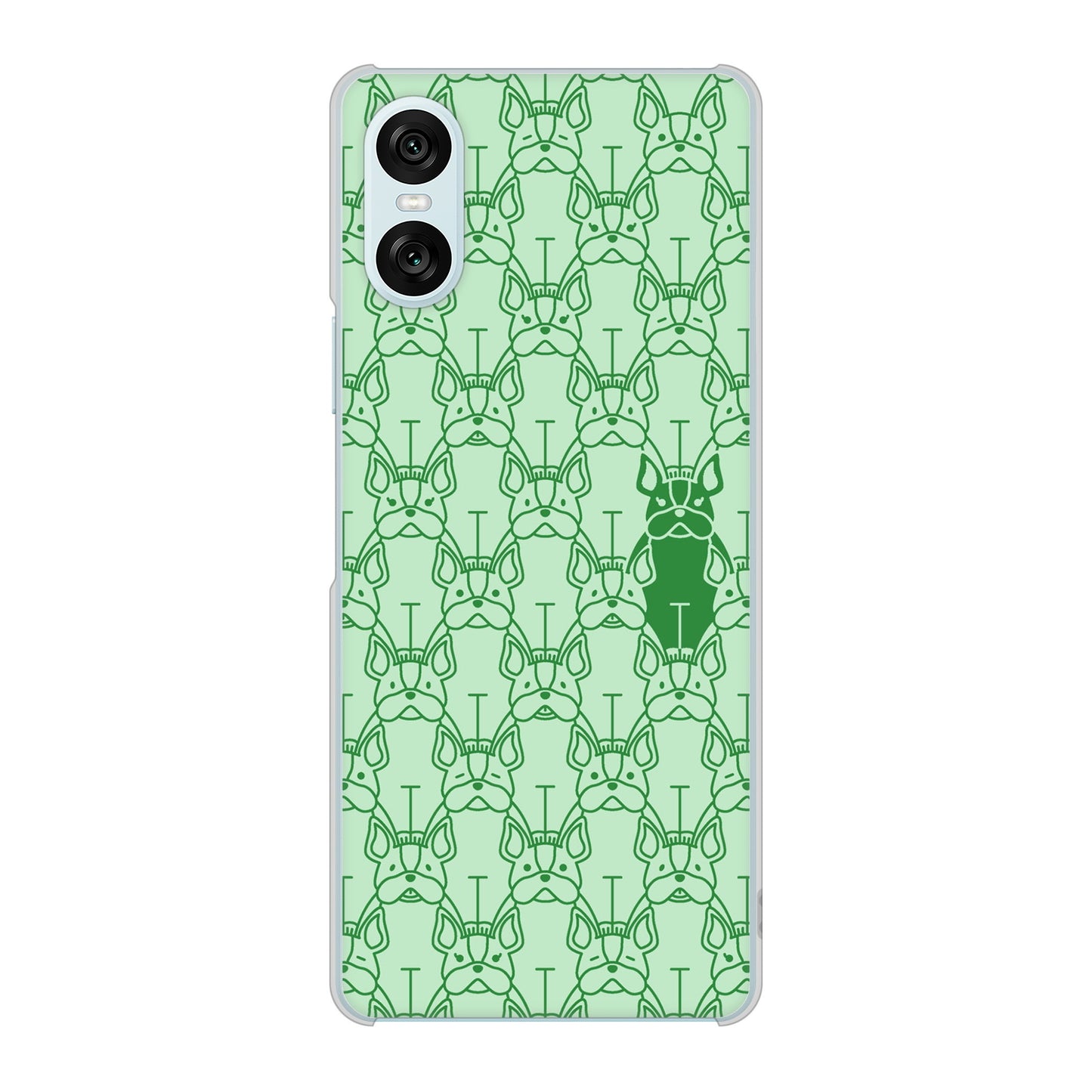 Xperia 10 VI SO-52E docomo 高画質仕上げ 背面印刷 ハードケースパターンアニマル