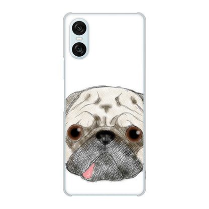 Xperia 10 VI SO-52E docomo 高画質仕上げ 背面印刷 ハードケースパグ
