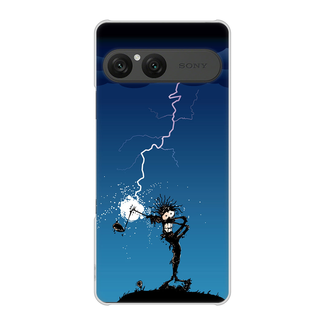 Xperia 10 VII SO-52F docomo 高画質仕上げ 背面印刷 ハードケース 【417 ゴルファーの苦難】