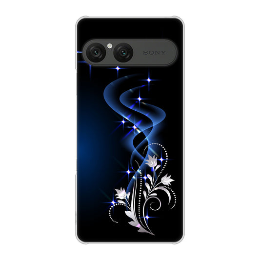 Xperia 10 VII SO-52F docomo 高画質仕上げ 背面印刷 ハードケース 【1278 華より昇る流れ】