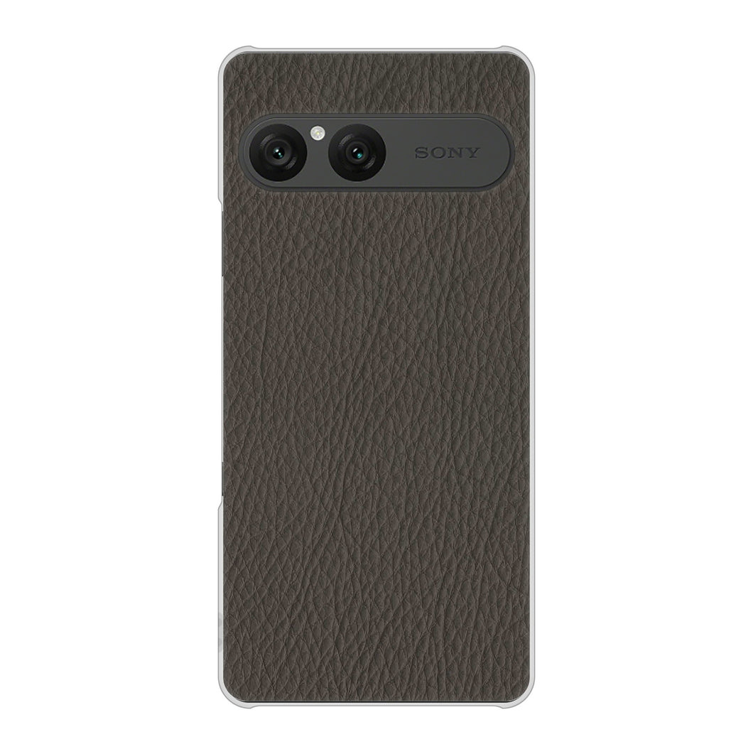 Xperia 10 VII SO-52F docomo 高画質仕上げ 背面印刷 ハードケースレザー風