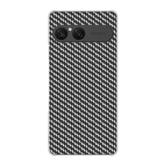 Xperia 10 VII SO-52F docomo 高画質仕上げ 背面印刷 ハードケースカーボン