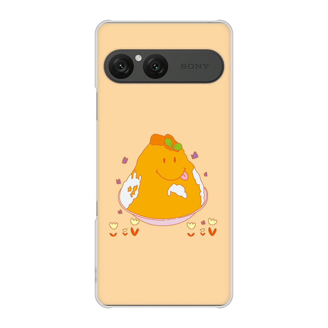 Xperia 10 VII SO-52F docomo 高画質仕上げ 背面印刷 ハードケーススイーツイラスト
