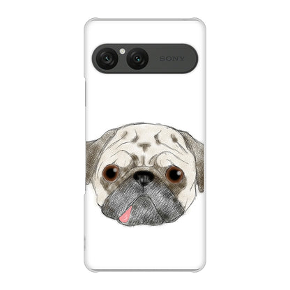 Xperia 10 VII SO-52F docomo 高画質仕上げ 背面印刷 ハードケースパグ