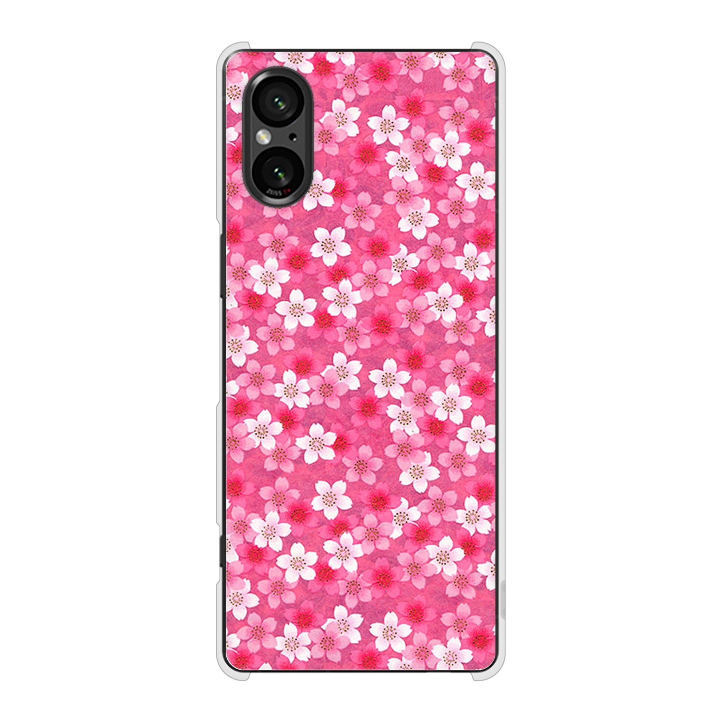 Xperia 5 V SO-53D docomo 高画質仕上げ 背面印刷 ハードケースリバティプリント