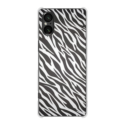 Xperia 5 V SO-53D docomo 高画質仕上げ 背面印刷 ハードケースアニマル柄