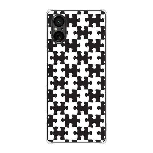 Xperia 5 V SO-53D docomo 高画質仕上げ 背面印刷 ハードケースジグソーパズル