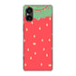 Xperia 5 V SO-53D docomo 高画質仕上げ 背面印刷 ハードケース 【MI800 strawberry ストロベリー】