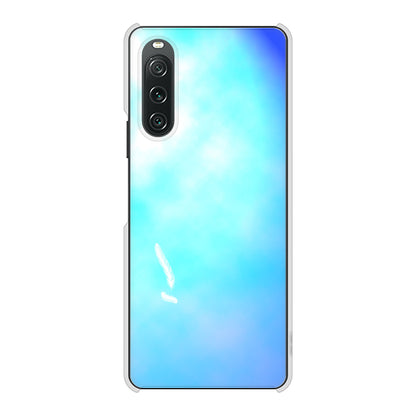 Xperia 10 V SOG11 au 高画質仕上げ 背面印刷 ハードケースパステルアート