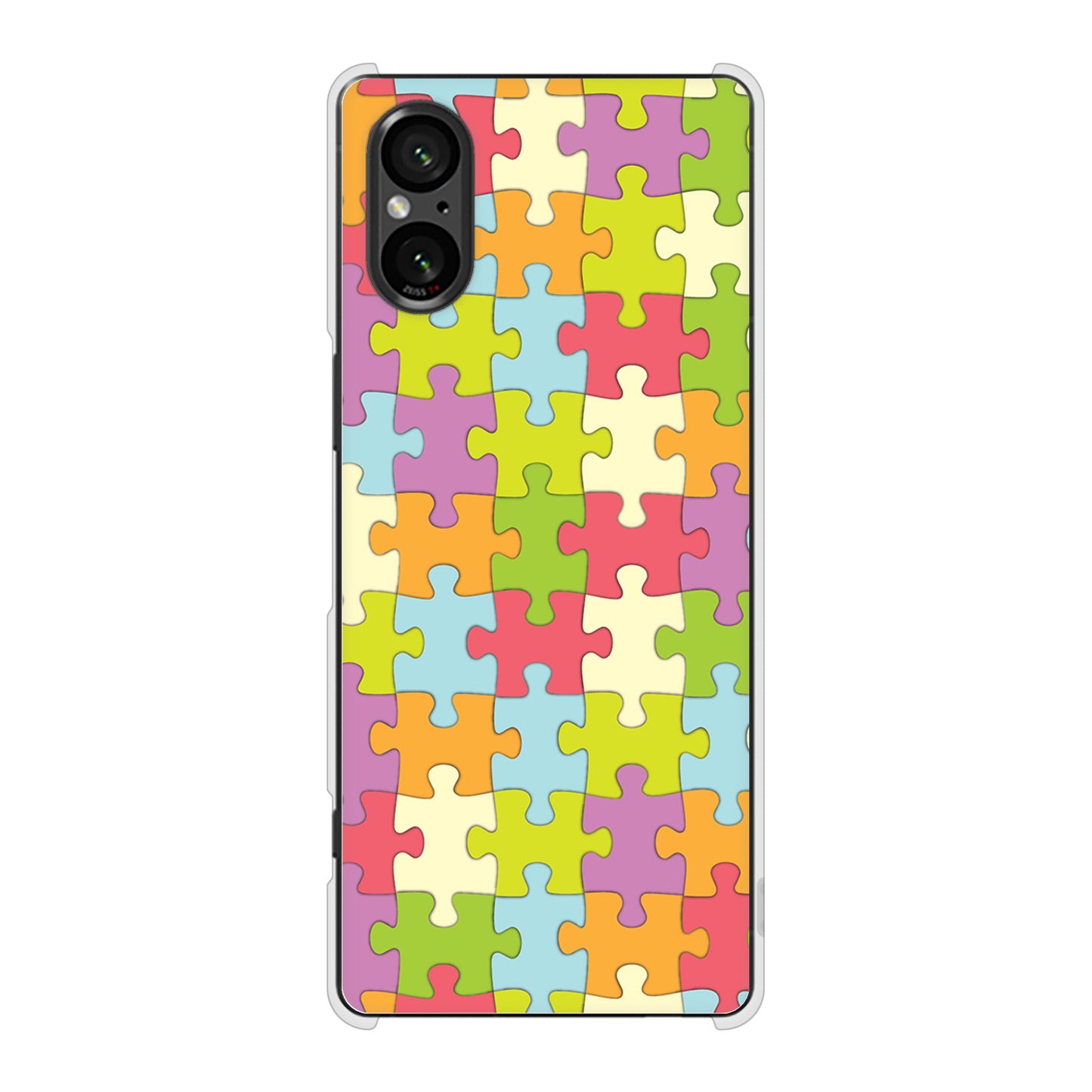 Xperia 5 V SOG12 au 高画質仕上げ 背面印刷 ハードケースジグソーパズル