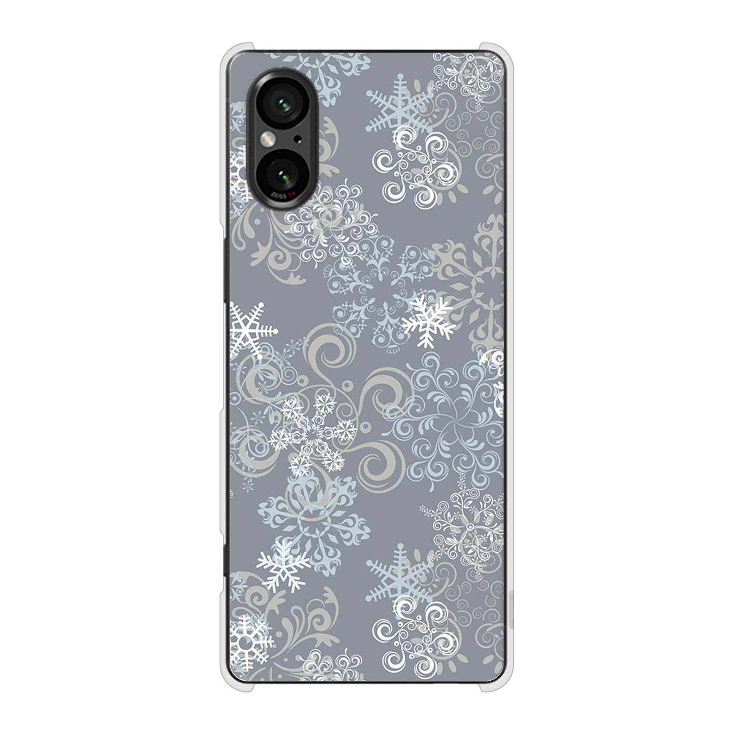 Xperia 5 V SOG12 au 高画質仕上げ 背面印刷 ハードケースクリスマス