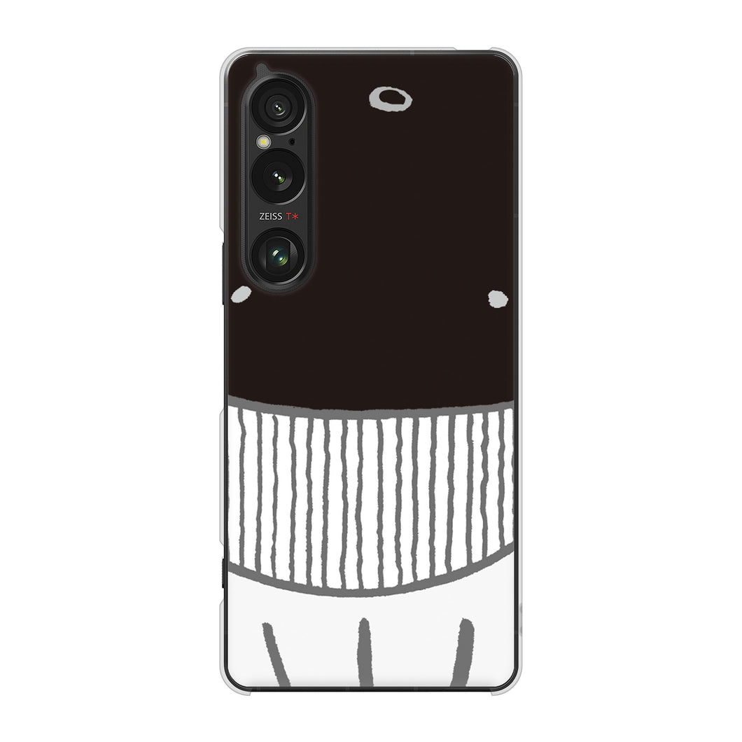 Xperia 1 VI SOG13 au 高画質仕上げ 背面印刷 ハードケースドアップアニマル