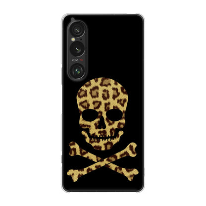 Xperia 1 VI SOG13 au 高画質仕上げ 背面印刷 ハードケースドクロフレーム