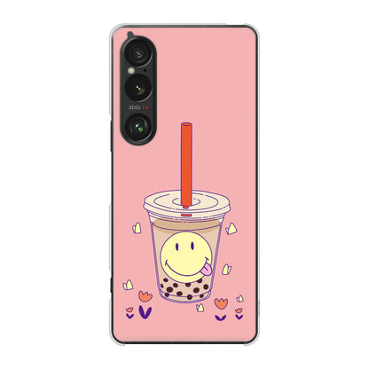 Xperia 1 VI SOG13 au 高画質仕上げ 背面印刷 ハードケーススイーツイラスト