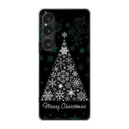 Xperia 1 VI SOG13 au 高画質仕上げ 背面印刷 ハードケースクリスマス