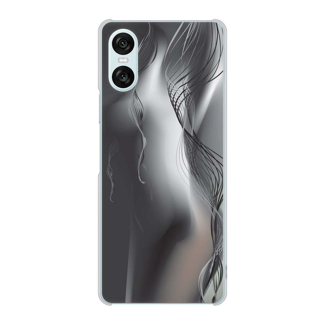 Xperia 10 VI SOG14 au 高画質仕上げ 背面印刷 ハードケース 【566 ボディウォール】