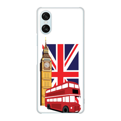 Xperia 10 VI SOG14 au 高画質仕上げ 背面印刷 ハードケースイギリスの風景