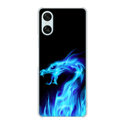 Xperia 10 VI SOG14 au 高画質仕上げ 背面印刷 ハードケースドラゴン