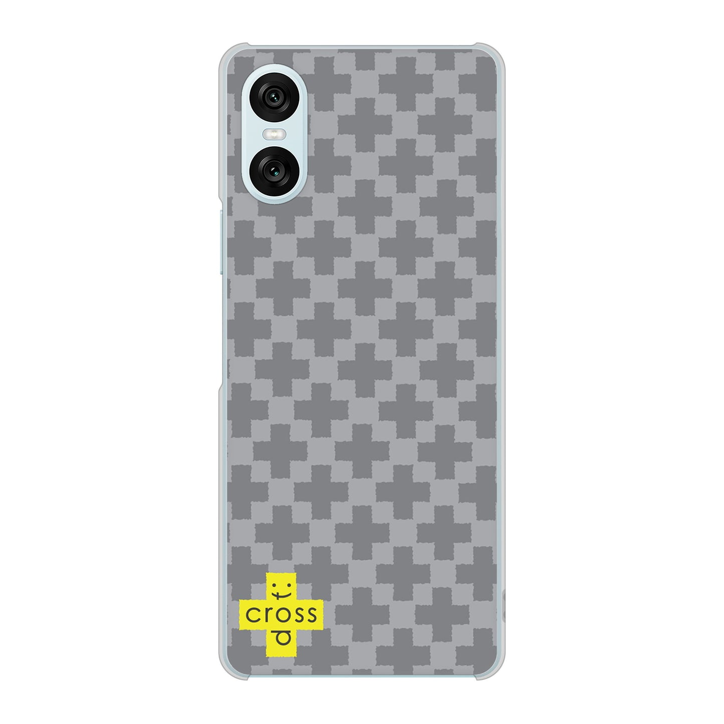 Xperia 10 VI SOG14 au 高画質仕上げ 背面印刷 ハードケースクロスドット