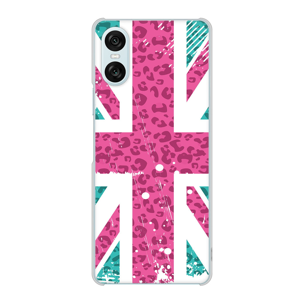 Xperia 10 VI SOG14 au 高画質仕上げ 背面印刷 ハードケースユニオンジャック