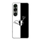 Xperia 1 VII SOG15 au 高画質仕上げ 背面印刷 ハードケース 【027 ハーフデビット】