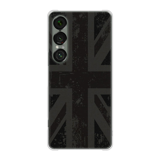 Xperia 1 VII SOG15 au 高画質仕上げ 背面印刷 ハードケースユニオンジャック