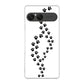 Xperia 10 VII SOG16 au 高画質仕上げ 背面印刷 ハードケース 【066 あしあと】