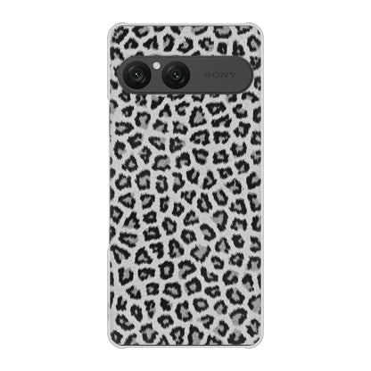 Xperia 10 VII SOG16 au 高画質仕上げ 背面印刷 ハードケースヒョウ柄ベーシックS