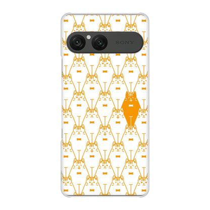 Xperia 10 VII SOG16 au 高画質仕上げ 背面印刷 ハードケースパターンアニマル