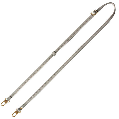 シュリンクレザー 本革 スマホ用ショルダーストラップ ゴールド金具 約75～134cm