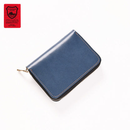 栃木レザー ミニ財布 お札が折れない コンパクトウォレット