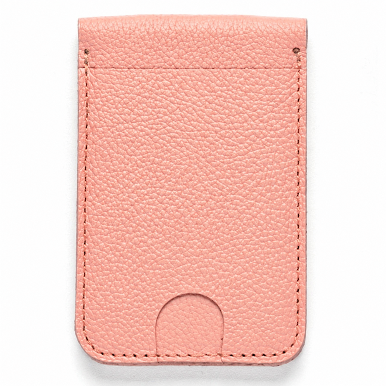 MagSafe対応 スタンド型ウォレット 【 シュリンクレザー 】 スマホスタンド スマートウォレット ミニ財布 本革