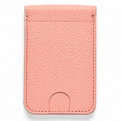 MagSafe対応 スタンド型ウォレット 【 シュリンクレザー 】 スマホスタンド スマートウォレット ミニ財布 本革