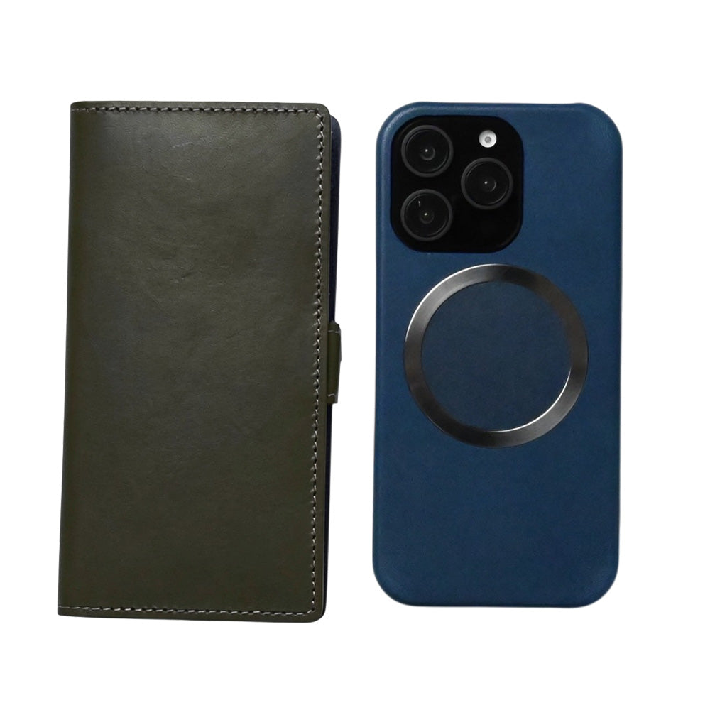 iPhone17e CAMHIDE カメラ穴のない MagSafe対応 手帳型ケース