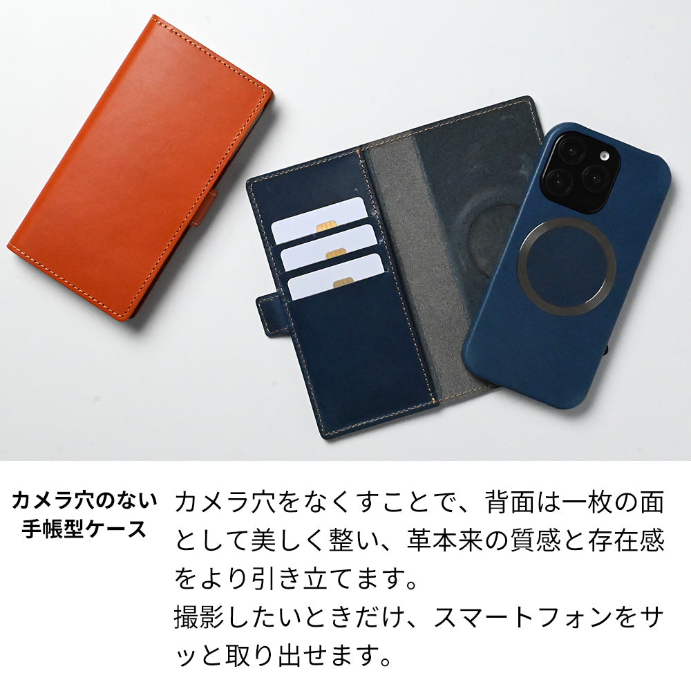 レンズ完全保護 栃木レザー 手帳型ケース MagSafe対応 CAMHIDE