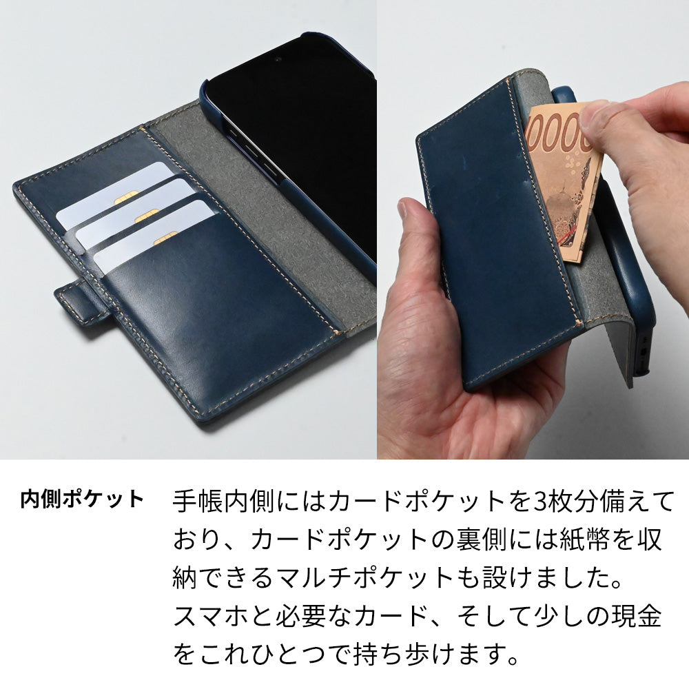 レンズ完全保護 栃木レザー 手帳型ケース MagSafe対応 CAMHIDE