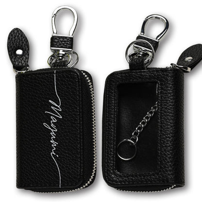 スマートキーケース くすみカラー Simple 名入れ