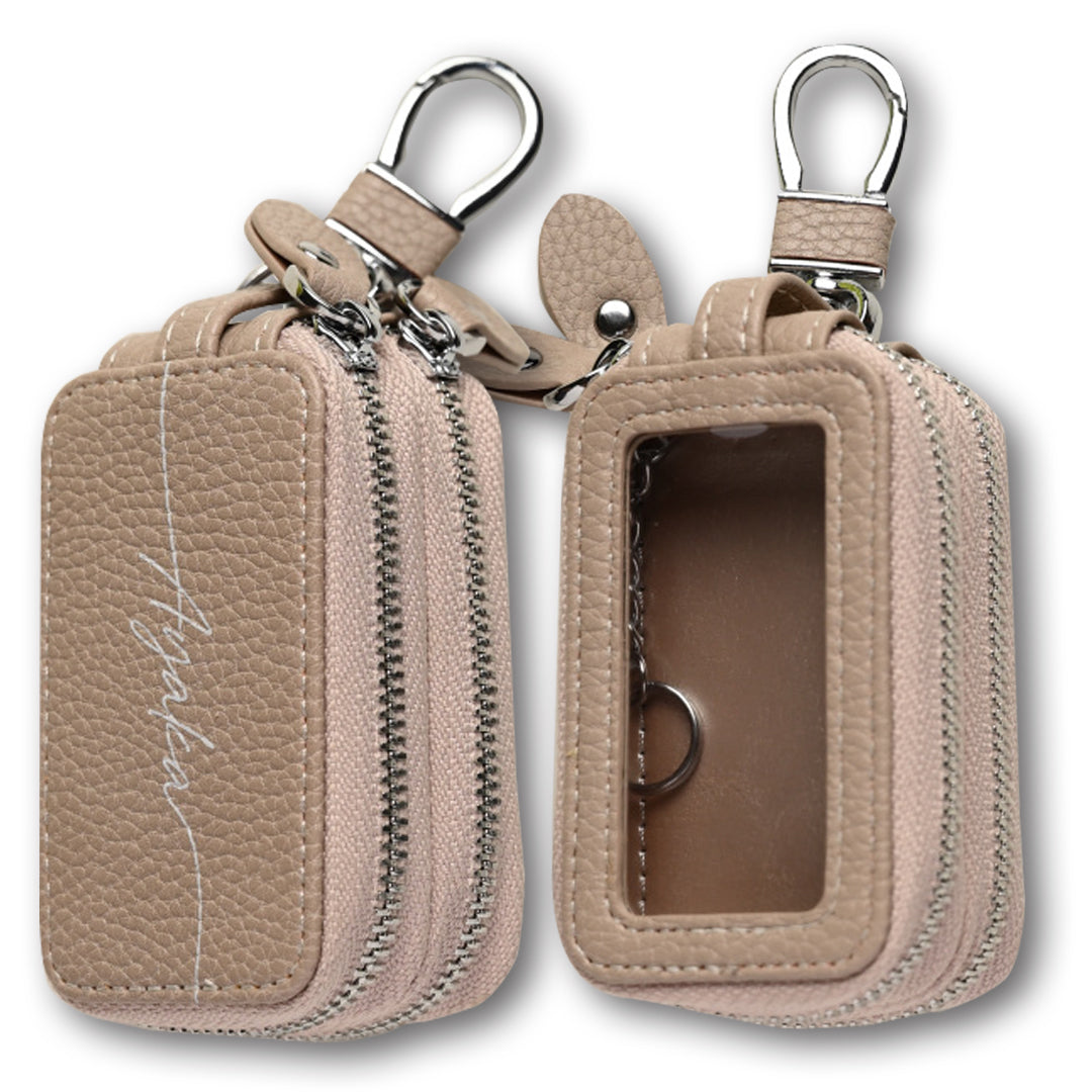 スマートキーケース くすみカラー Simple 名入れ