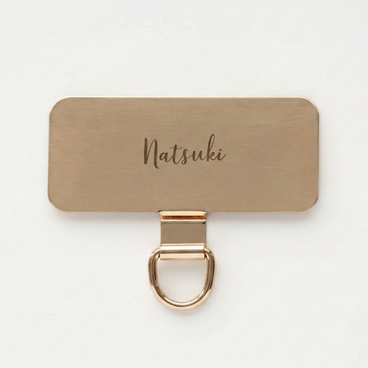 名入れ ステンレス ストラップホルダー