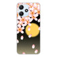 Redmi 12 5G XIG03 au 高画質仕上げ 背面印刷 ハードケース 【136 満月と夜桜】