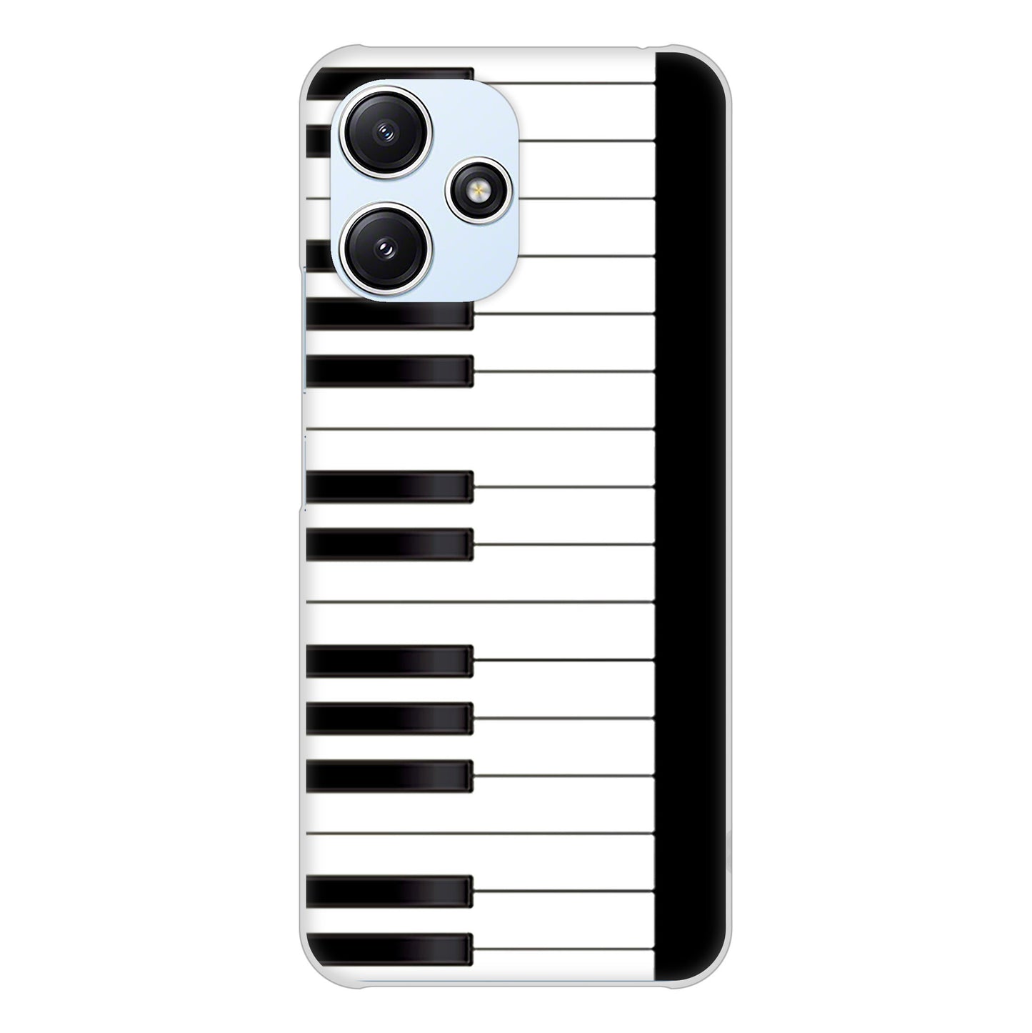 Redmi 12 5G XIG03 au 高画質仕上げ 背面印刷 ハードケースピアノ