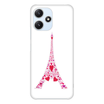 Redmi 12 5G XIG03 au 高画質仕上げ 背面印刷 ハードケースLOVE フランス