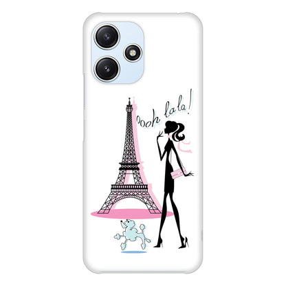 Redmi 12 5G XIG03 au 高画質仕上げ 背面印刷 ハードケースLOVE フランス