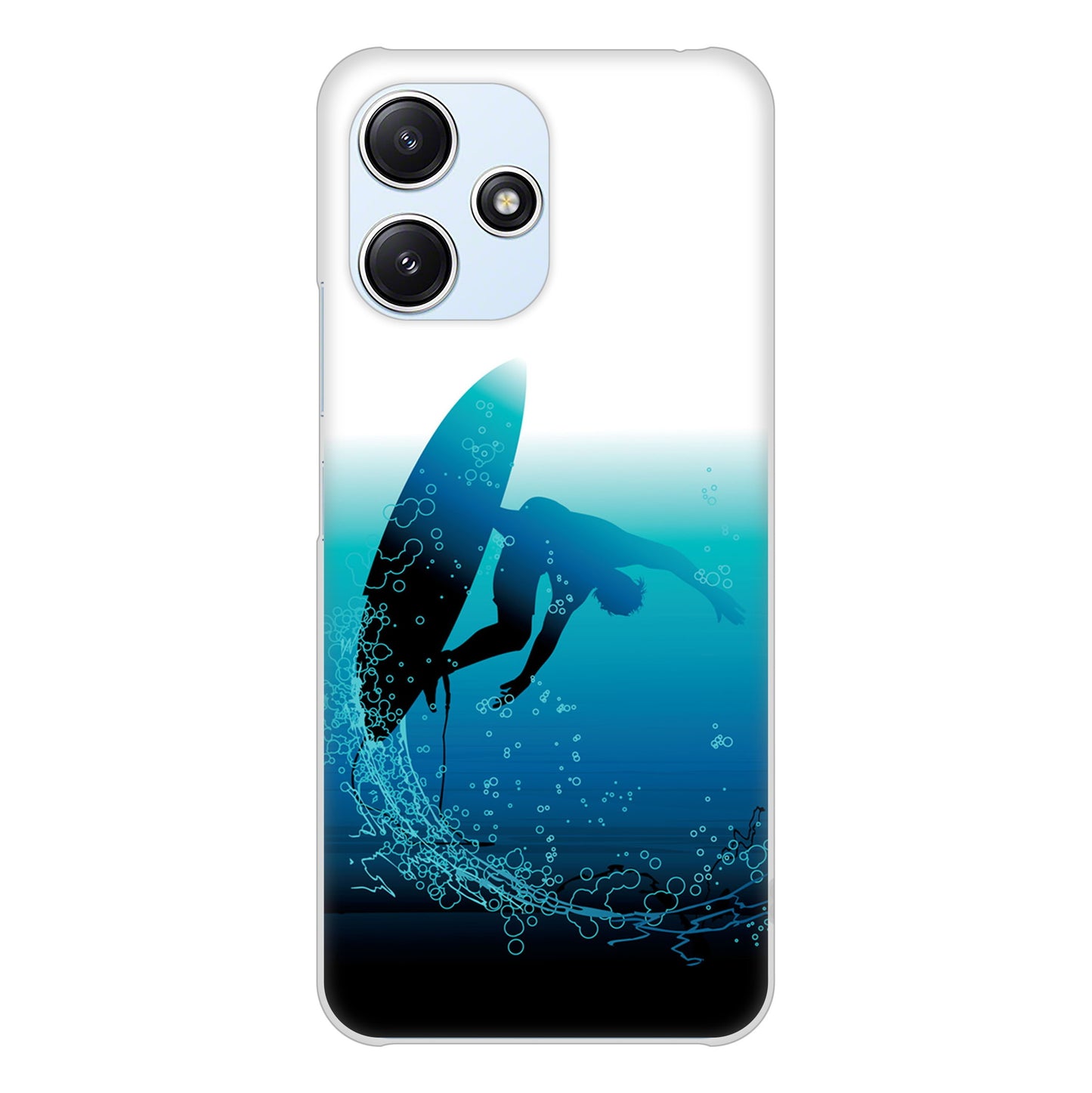 Redmi 12 5G XIG03 au 高画質仕上げ 背面印刷 ハードケース 【416 カットバック】