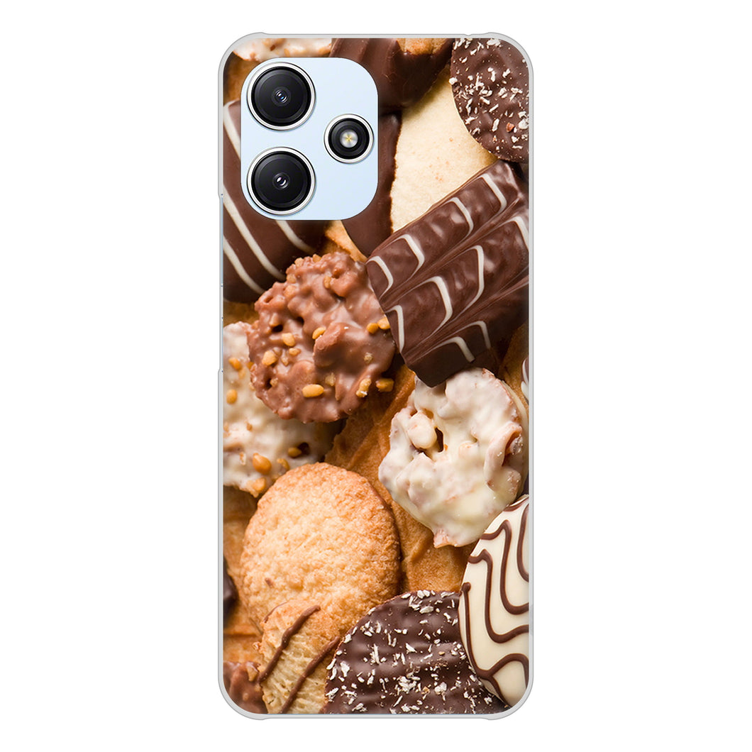 Redmi 12 5G XIG03 au 高画質仕上げ 背面印刷 ハードケーススイーツ