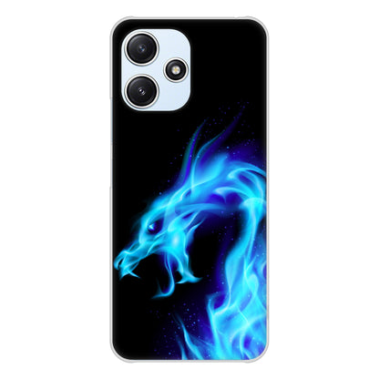 Redmi 12 5G XIG03 au 高画質仕上げ 背面印刷 ハードケースドラゴン