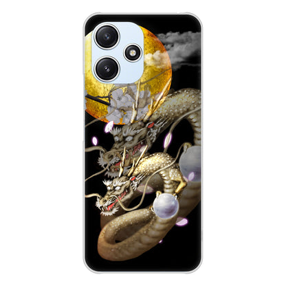 Redmi 12 5G XIG03 au 高画質仕上げ 背面印刷 ハードケース龍